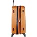 Nautica Ahoy Hardside Expandable 4-Wheeled Luggage-28 Inch Checked Size, Classic Orange, 28