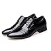 JJyee Men's Formal Oxford Wedding Tuxedo Shoes Lace up