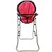 Mommy & Me Doll High Chair - Fits 18'' Doll High Chair for Baby Dolls, 25 Inch Pink Toy Highchair for Girls