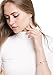 Happiness Boutique Women Delicate Bracelet Heart Charms in Rose Gold Double Stranded Bracelet