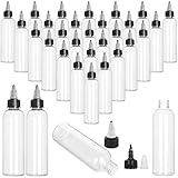 MAVENPICK 32-Pack Clear Dispensing Bottles, 4 Ounce