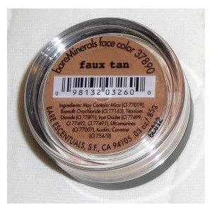 Bare Escentuals Faux Tan LARGE .85g / .03oz Bare Minerals All Over Face Color NEW SEALED