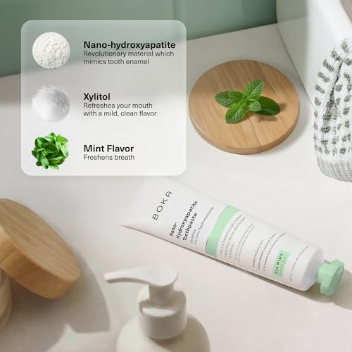 Boka Ela Pasta dental de menta 4 onzas / 113.39 gramos
