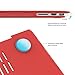 iBenzer Macbook Pro 13 Inch Case 2012-2015, Soft Touch Hard Case Shell Cover with Keyboard Cover for Apple MacBook Pro 13 with Retina Display A1425 1502, Aurora Red, MMP13R-MARD+1