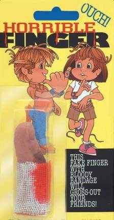 Fake Horrible Finger-bloody Bandage