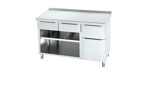 Macfrin 1210 Mueble de 150X60 Cafetero Trasbarra : Amazon.es ...