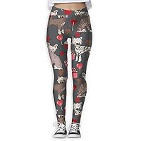 SDEYR79 Chinese Crested Dog Valentines Cupcakes Women