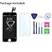 Pre-Assembled Screen Replacement for iPhone 6 Plus Black, LCD Display and Touch Screen Digitizer Replacement for A1522, A1524, A1593w/Facing Proximity Sensor, Ear Speaker, Front Camera and Repair Tool