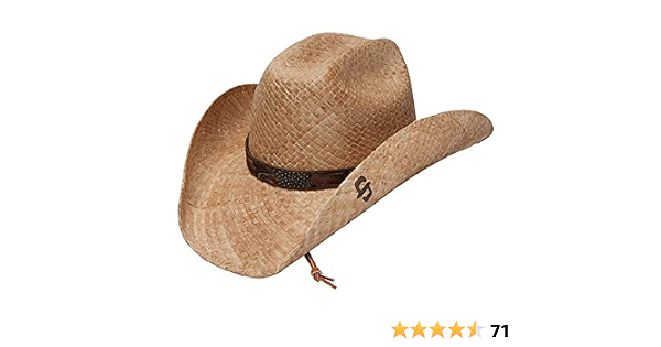 Men Stetson Big River Shapeable Straw 