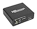 Revesun HDMI to DVI Video Converter Box 1080p Scaler 3.5mm & Coaxial Audio Out