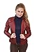 Olivia Miller Womens Faux Leather Moto Biker Jacket with Pockets