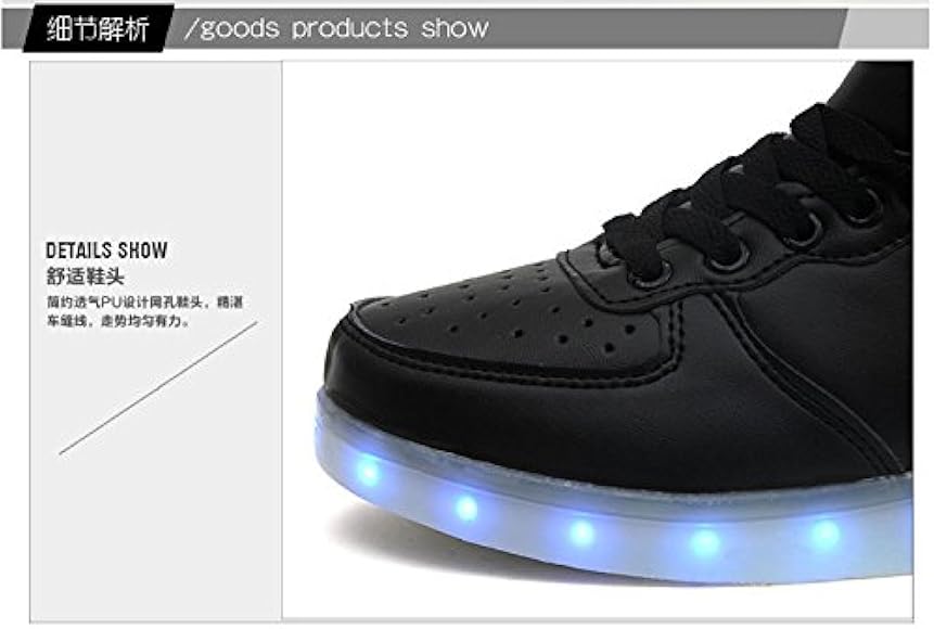 led high top sneakers