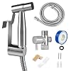 Bidet Sprayer for Toilet, Hand held Stainless Steel Toilet Bidet Sprayer Kit with Hose, Easy Install Bidet Attachment…