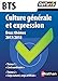 Culture générale et expression BTS by Isabelle Ansel