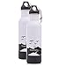 Beer Bottle Insulator Beverage Keeper - 12oz 2 pack with Opener keeps Craft Beer or Soda cold perfect for Tailgate party College student camping or the lake