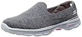 Skechers Performance Women's Go Walk 3 Reboot Walking Slip-On Shoe,Heathered Gray,11 M US