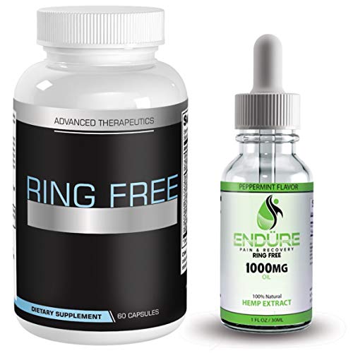Ring Free Tinnitus Relief Supplement and 1000mg Hemp Oil Results May