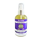 Uncle Buds Massage Oil - Coconut Hemp - for Relaxing Massage,Body Oil,Moisturizing Skin and Sore Muscle Relief