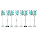 Sonifresh Sonicare Toothbrush Heads,Replacement Toothbrush Heads For Philips Sonicare DiamondClean FlexCare EasyClean Brush Handles, 8 Pack
