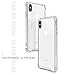 MoKo Cover Compatible for iPhone Xs Max Case, Crystal Clear Reinforced Corners TPU Bumper and Transparent Hybrid Rugged Anti-Scratch Hard Panel Fit with Apple iPhone Xs Max 6.5