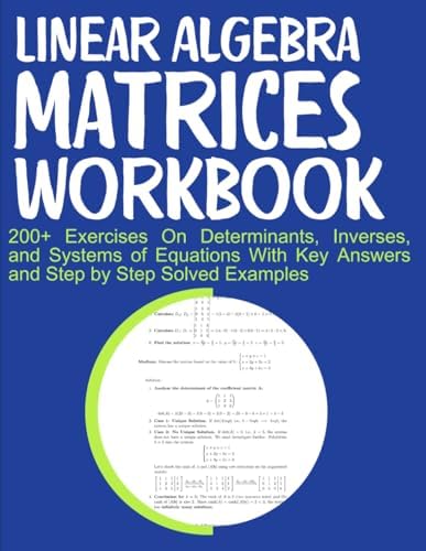Practice Makes Perfect Linear Algebra: With 500 Exercises: McCune