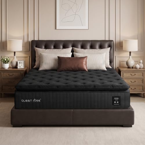 QUEEN ROSE Hybrid Pillow Top Mattress