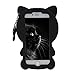 Joyleop Black Cat Case Compatible with Phone 5 5C 5S SE,Cute 3D Cartoon Animal Cover,Kids Girls Fun Soft Silicone Rubber Kawaii Character Unique Cases,Fashion Shockproof Skin Protector for iPhone5