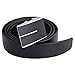 JINIU Men's Belt- Leather Rachet Dress Black Belts With Automatic Buckle - Enclosed in an Elegant Gift Box