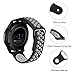 Soulen for Gear S3 Bands, Soft Replacement Sport Bands with Multiple Air Holes for Samsung Gear S3 Frontier/Classic (2-Pack Black/White+Red/Black, for Wrist 6.2
