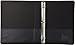Sparco 3-Ring Binder, 1-Inch Capacity, 9-1/2 x 6 Inches, Black (SPR64120)