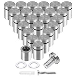 Luomorgo 24 Pcs 3/4" x 1" Stainless Steel Standoff