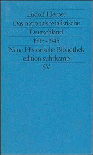 Das Nationalsozialistische Deutschland 1933 1945 Neue Historische Bibliothek Amazon De Ludolf Herbst Bucher