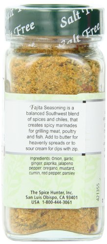 Spice Hunter The Seasoning Blend Jar, Fajita, 1.8 Ounce - Thumbnail 3