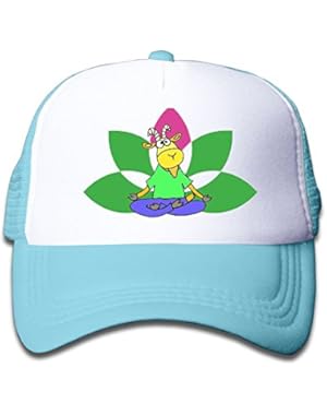 Goat Yoga Baby Unisex Classic Adjustable Baseball Trucker Hat