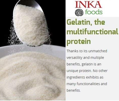 HALAL granulated gelatin, 250 bloom, neutral flavor - 1kg - Afbeelding 6