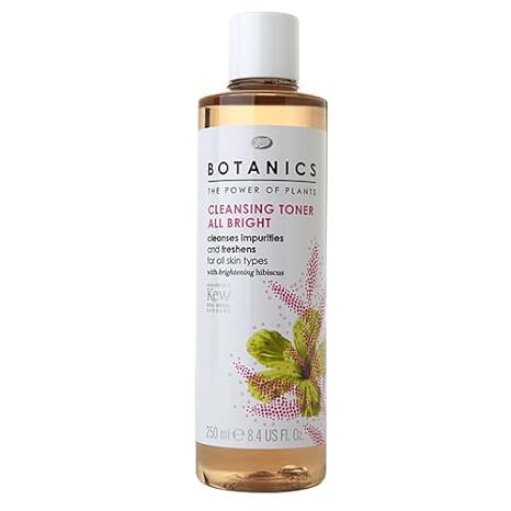 botanics all bright cleansing toner