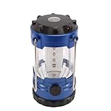 Housweety 12 LED Portable Super Bright Deluxe Camping Camp Lantern Light Lamp with Compass