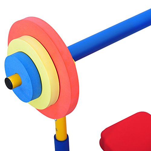Peach Tree Fun and Fitness Exercise Equipment for Kids for Children's Day Gift Birthday Present - Weight Bench Set (Weight Bench Set)