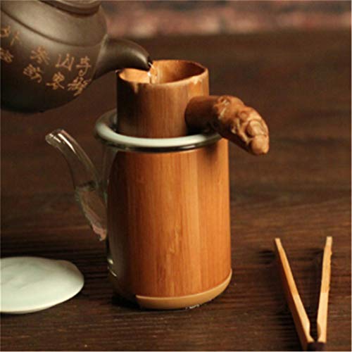 Lehao Bamboo Root Tea Strainer Tea Ceremony Bamboo Tea Set Bamboo Wood Tea Color Cups And Cups Tea Accessories