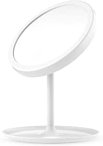 QMFYJ Espejo, Maquillaje Led Espejo con Luz de Relleno Dormitorio