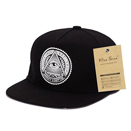 King star men solid flat bill hip hop snapback baseball…
