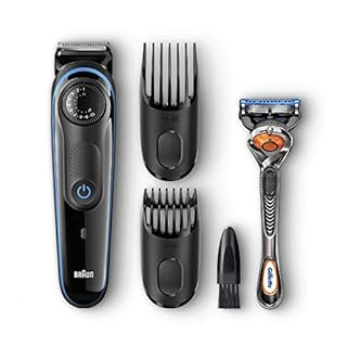 Braun Bt3040 Beard Trimmer For Men Cordless Hair Clipper Black