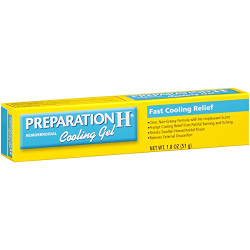 Preparation h hemorrhoid symptom treatment cooling gel,…