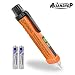 ALIANSHOP Non-Contact Voltage Tester, Electrical Voltage Detector Pen 12-1000V AC Inductive Electric Tester Pen Digital Multi-meter Voltage Meter with Alarm Mode Live/Null Wire Judgment