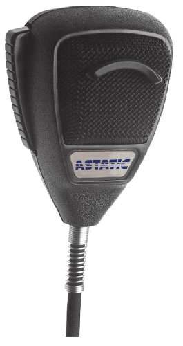 Astatic 631L Noise-Canceling Omnidirectional Dynamic Palmheld Microphone with Talk Switch