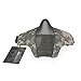 OneTigris Foldable Half Face Mesh Mask Military Style Comfortable Adjustable Tactical Lower Face Protective Mask 9 Colors Available (ACU)