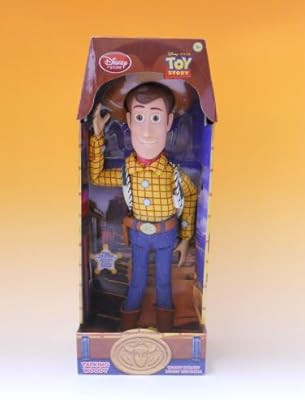 Amazon トイストーリー ウッディトーキングフィギュア 英語版 おもちゃ おもちゃ