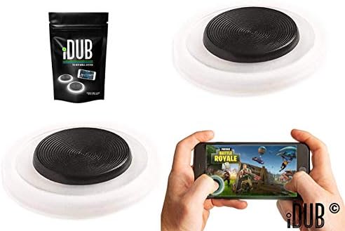 iDub Mobile Gaming Joystick 2Pack High Sensitivity Video Game Controller for Smartphones, iPhones, Tablets & More Ergonomic Design, Precise Gaming, Compact Design, Fortnite, PUBG Controller