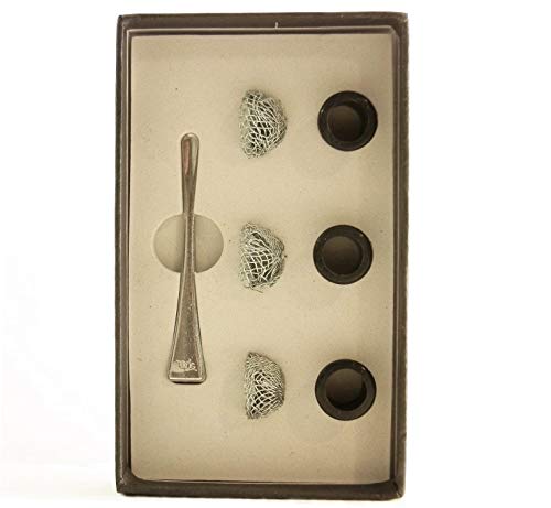 Tobacco Pipe Accessory Gift Set - Vintage Tamper Tool, 3 Rubbers and 3 Moistures - Thumbnail 2