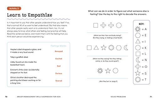 Anger Management Skills Workbook for Kids: 40 Awesome Activities to Help Children Calm Down, Cope, and Regain Control - Image 5